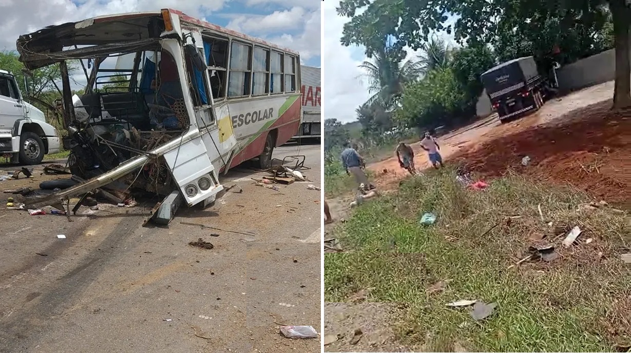 Acidente grave na BR-116 entre Tucano e Euclides da Cunha deixa mortos e feridos