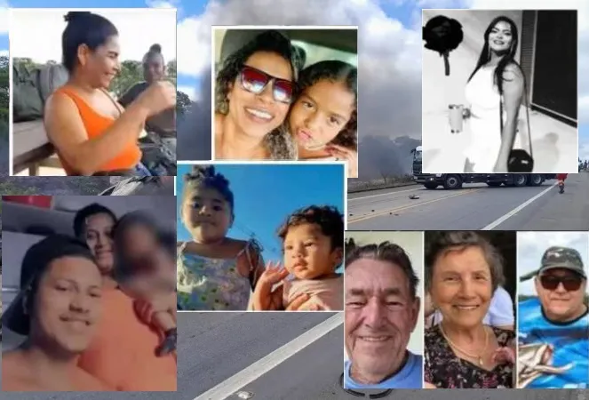 Duas famílias, uma tragédia: quem são as vítimas do acidente na BR-101