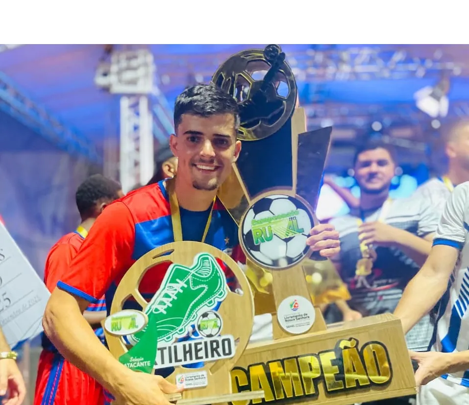 Artilheiro do Campeonato Rural 2025 de Livramento celebra título e superação: “É a realização de um sonho”