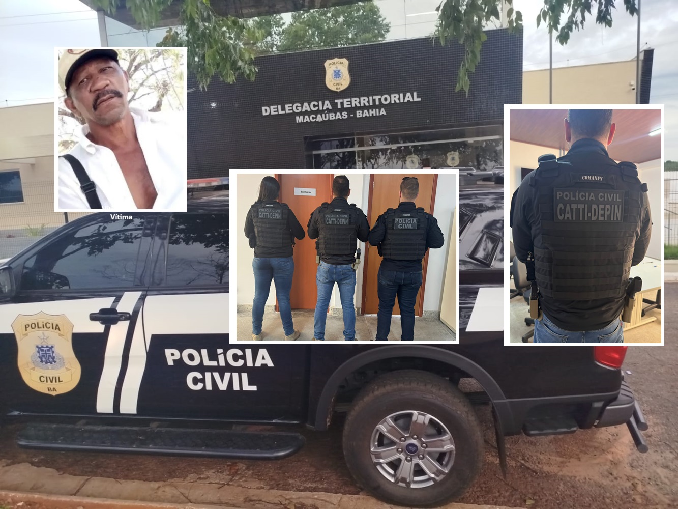 Macaúbas: Polícia Civil prende suspeito de provável latrocínio contra idoso