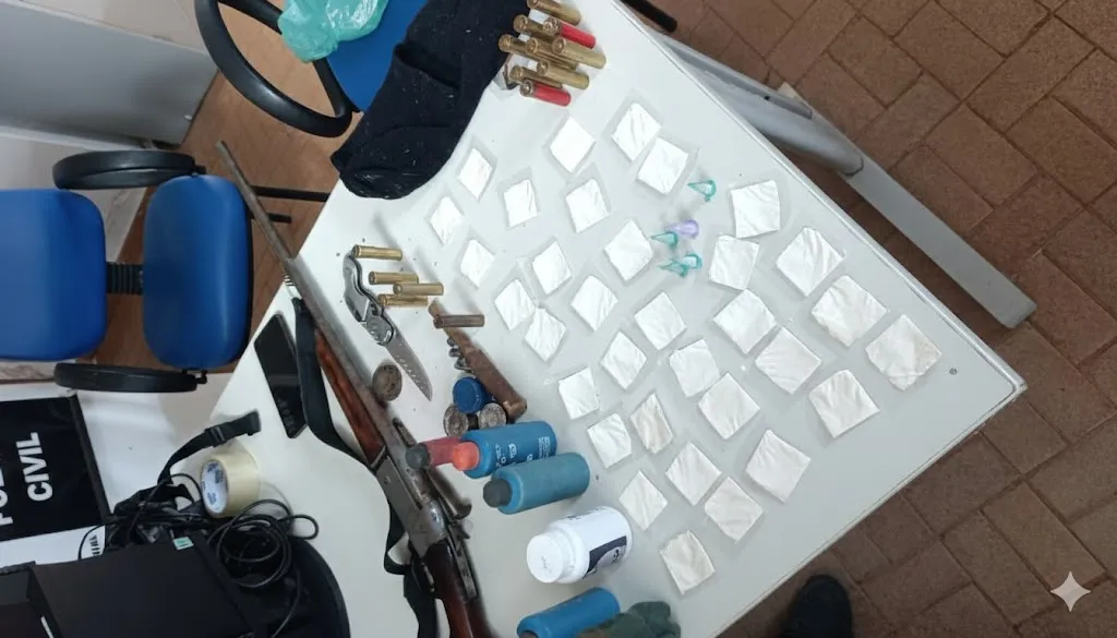 Ibipitanga: Polícia Militar desarticula ponto de tráfico e disparos de arma de fogo no Povoado Saco do Fogo