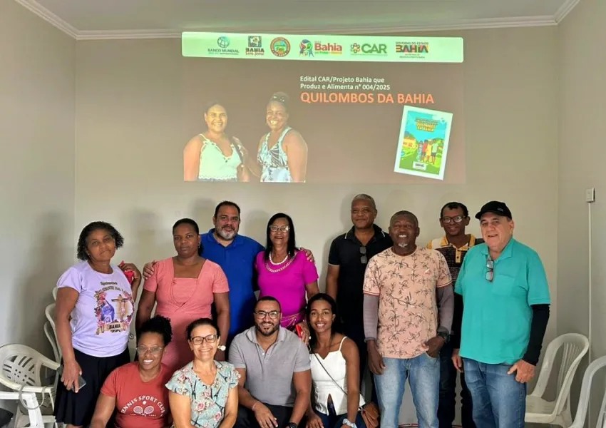Livramento de Nossa Senhora sedia apresentação do Edital Quilombos da Bahia