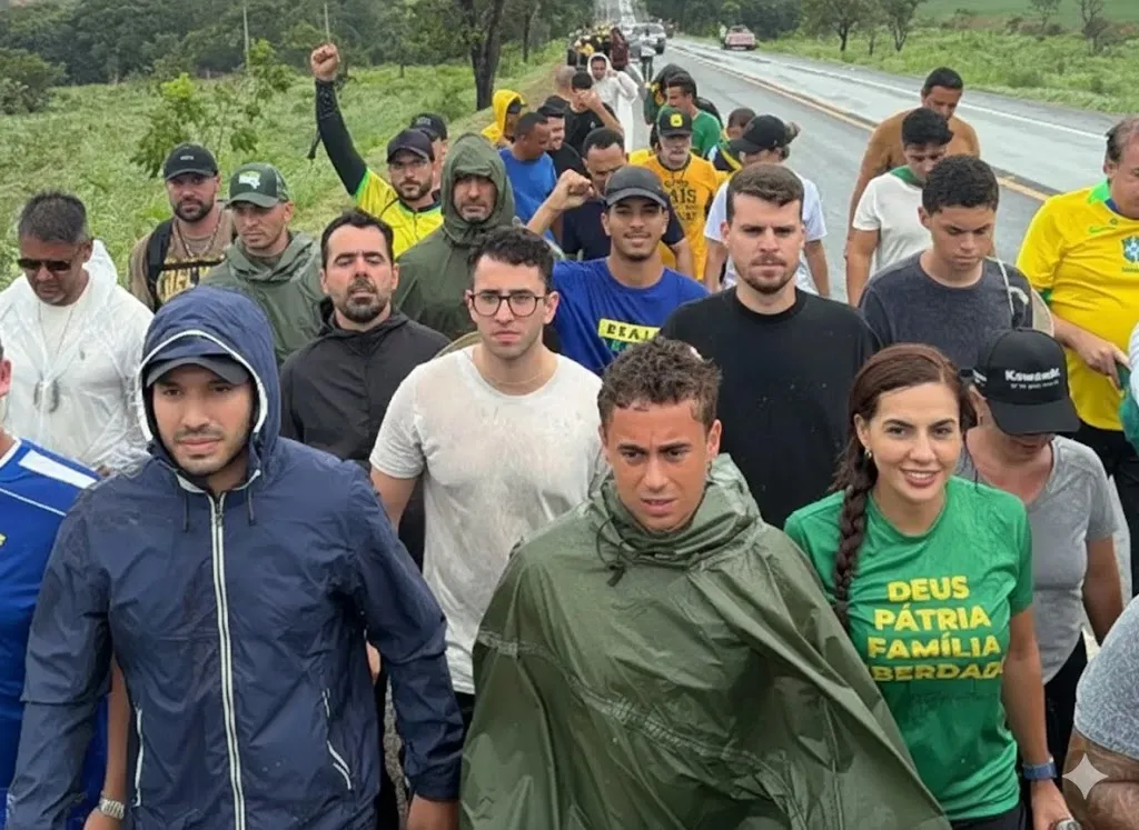 Veja quem já aderiu à caminhada de Nikolas Ferreira até Brasília